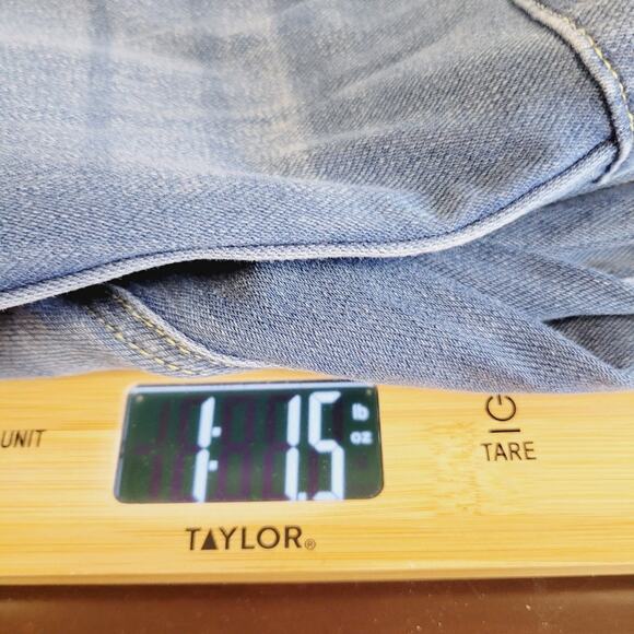 NWT Halara Flex Denim Pull On Straight Leg Jegging Jeans Large - Picture 11 of 11